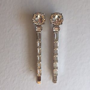 Beautiful hair clips pins w/ Swarovski elements